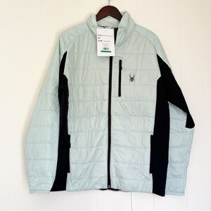 NWT SPYDER Men's Glissade Insulator Jacket Wintergreen Large